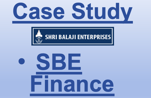 SBE finance case study